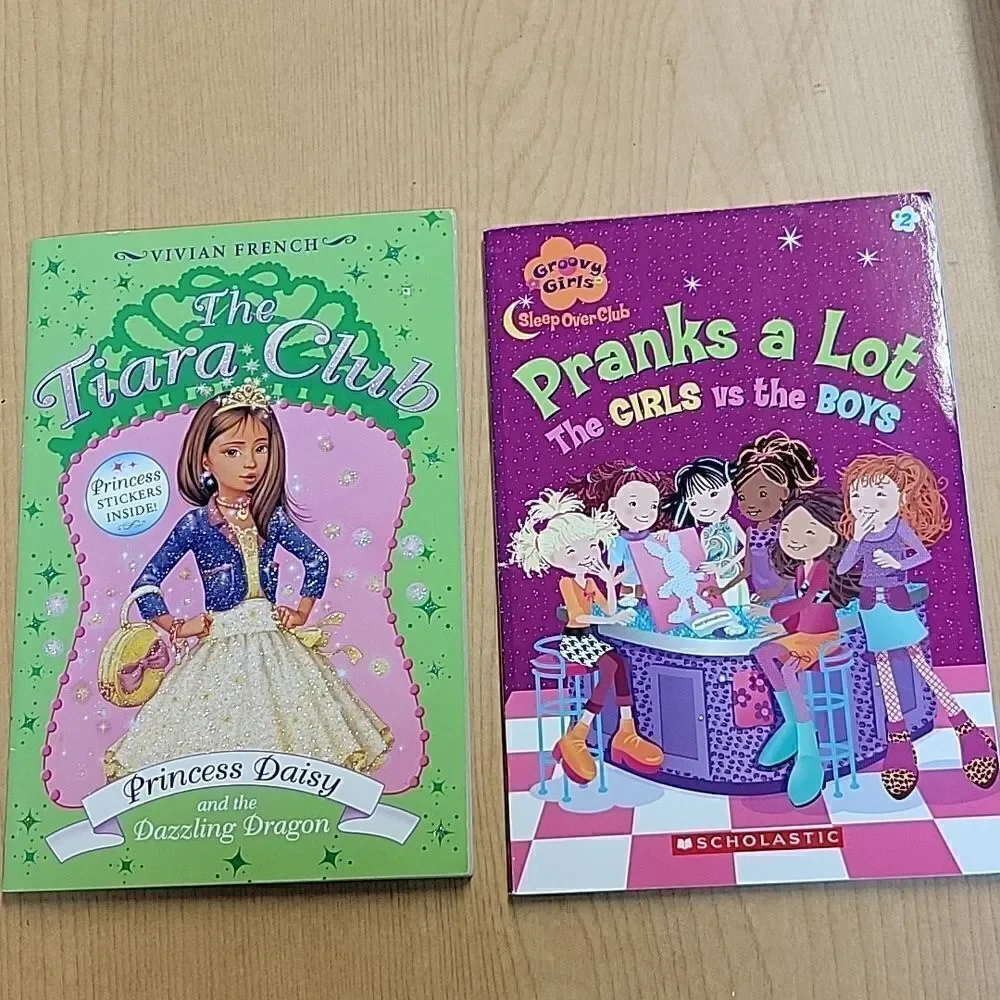 11 paperback‎ books. 5 Sleepover Friends, 6 assorted paperback.